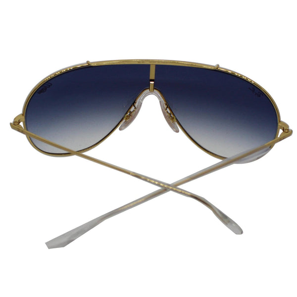 Ray-Ban RB3597 001/X0 Wings Men Sunglasses Clear Blue Red Mirrored