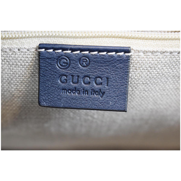 Gucci Microguccissima Small Leather Crossbody Bag made in Itlay