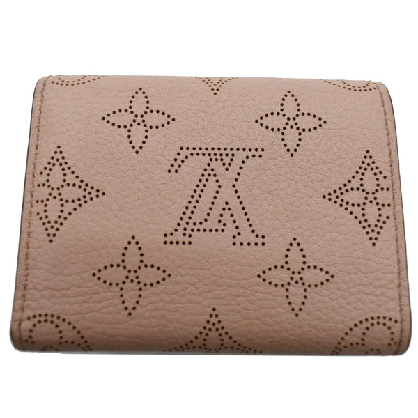 LOUIS VUITTON Iris Mahina Monogram Leather Compact Wallet Magnolia