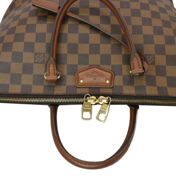 LOUIS VUITTON Belmont Damier Ebene Shoulder Bag Brown