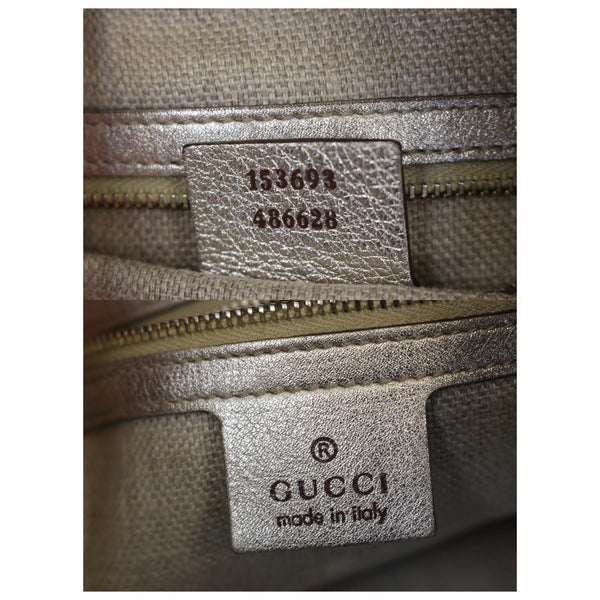 GUCCI Web Jackie O Bouvier Medium Leather Hobo Bag-US