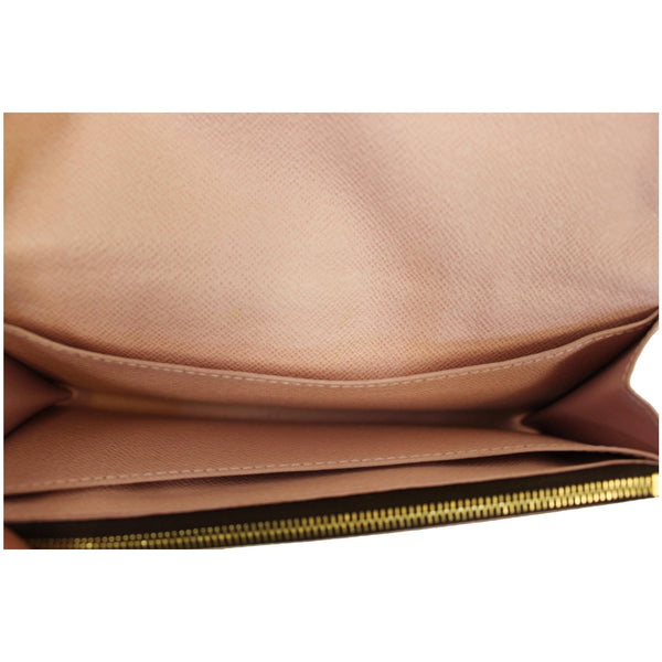 Louis Vuitton Caissa Damier Ebene Wallet - inside view