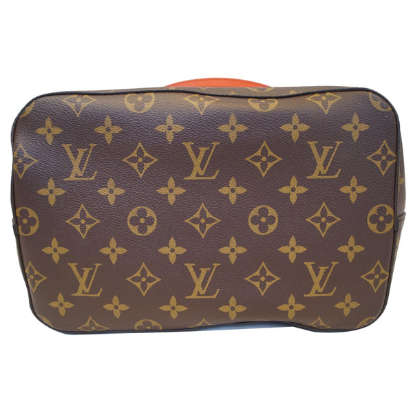 LOUIS VUITTON NeoNoe Monogram Canvas Shoulder Bag Coquelicot