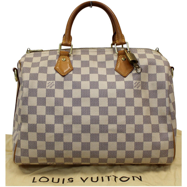Louis Vuitton Speedy 30 Damier Azur Exterior Bag