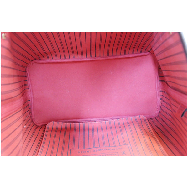 Louis Vuitton Neverfull GM Damier Tote Shoulder Bag - interior