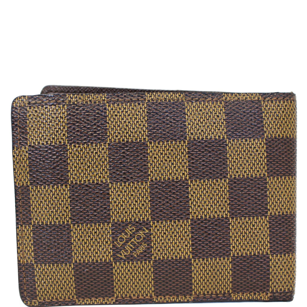 louis vuitton multiple wallet damier ebene brown
