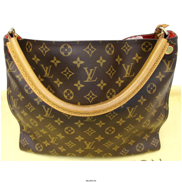 LOUIS VUITTON Gaia Monogram Canvas Shoulder Handbag-US