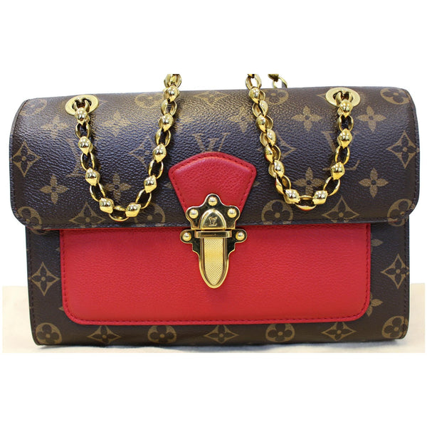 Louis Vuitton Victoire Monogram Canvas Bag exterior