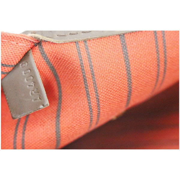 LOUIS VUITTON Neverfull MM Damier Ebene Tote Shoulder Bag-US