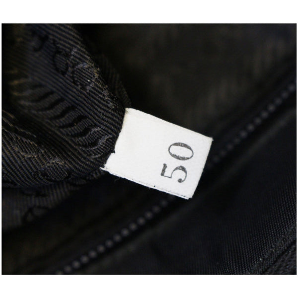 PRADA Tessuto City Nylon Shoulder Bag Black-US