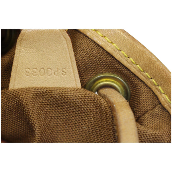 LOUIS VUITTON Montsouris MM Monogram Canvas Backpack Bag Brown-US