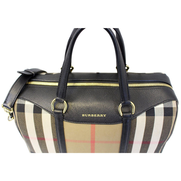 Burberry Satchel Shoulder Bag - upper view
