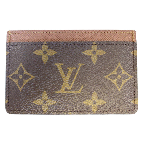 LOUIS VUITTON Monogram Canvas Card Holder