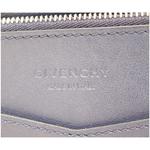 Givenchy Hobo Bag Infinity Medium Leather Blue - logo
