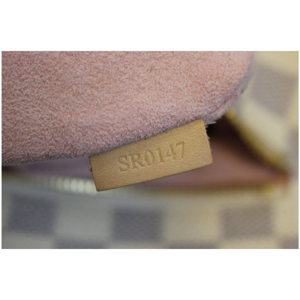 LOUIS VUITTON Sperone Damier Azur Backpack Bag White