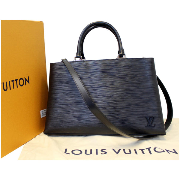 LOUIS VUITTON Kleber PM Epi Leather Shoulder Bag Black-US