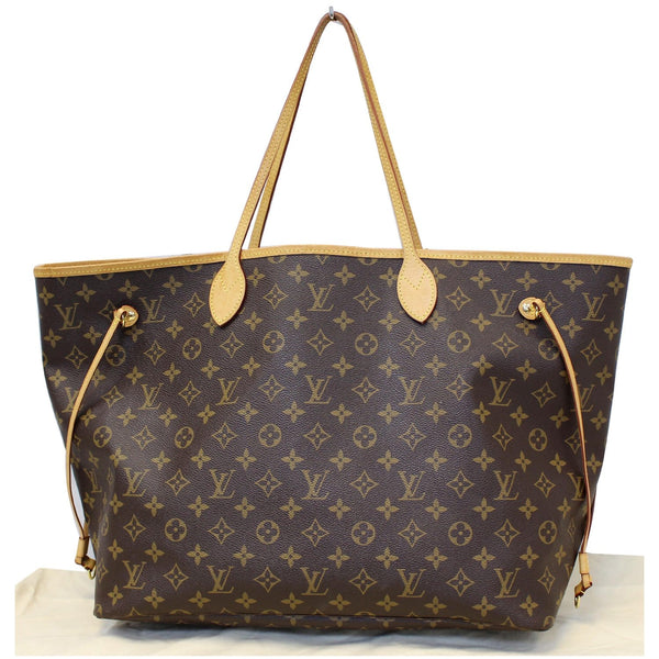 LOUIS VUITTON Neverfull GM Monogram Canvas Tote Shoulder Bag Brown-US