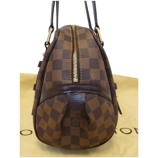 Louis Vuitton Rivington PM Damier Ebene center zip Bag