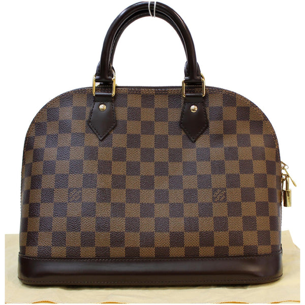Louis Vuitton Alma PM Damier Ebene Handbag exterior
