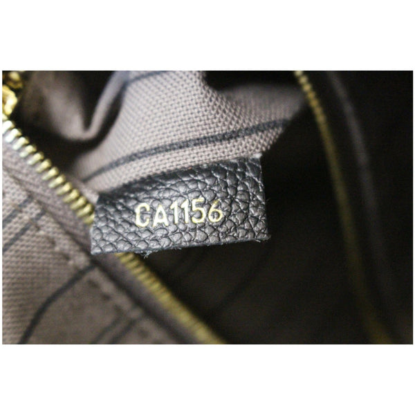 LOUIS VUITTON Bagatelle Monogram Empreinte Leather Shoulder Bag Black-US