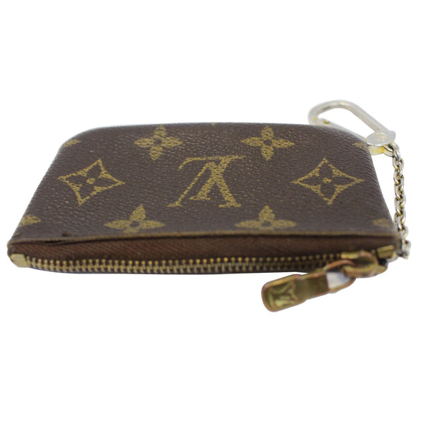 LOUIS VUITTON Monogram Canvas Pochette Key Cles Coin Case-US