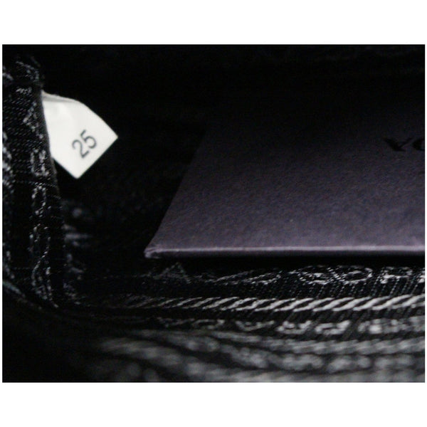 PRADA Paradigme Saffiano Leather Tote Shoulder Bag Black