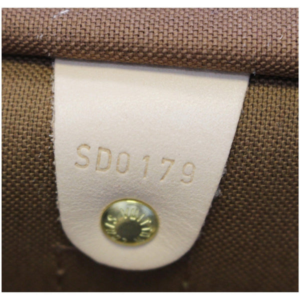 LOUIS VUITTON Keepall 55 Bandouliere Monogram Canvas Travel Bag Brown