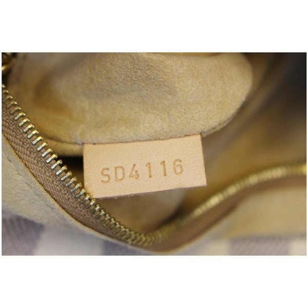 LOUIS VUITTON Artsy MM Damier Azur White Shoulder Bag