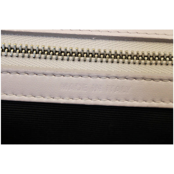 Christian Dior Flap Bag Diorama Leather Medium gold zip view