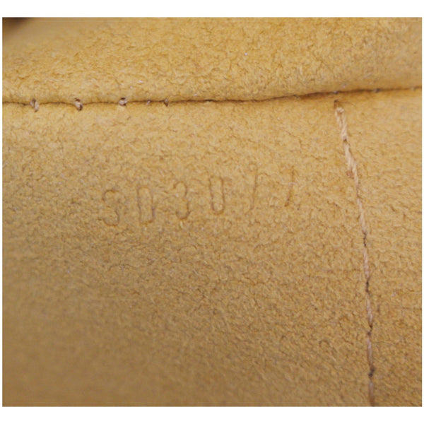 LOUIS VUITTON Cabby GM Monogram Mini Lin Shoulder Bag Black