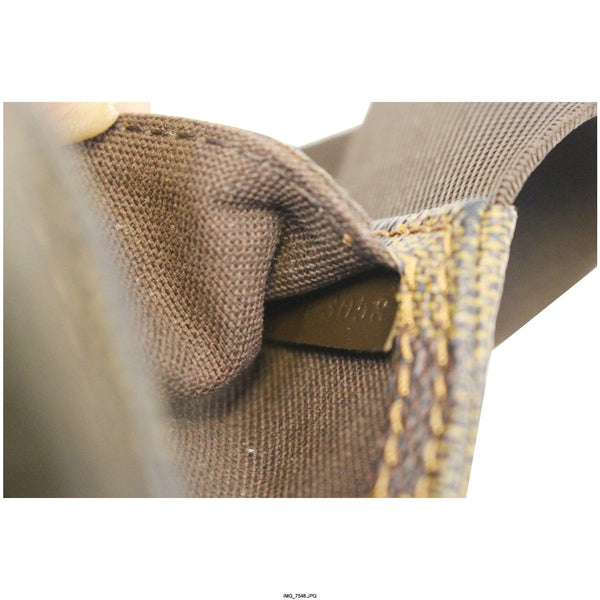 LOUIS VUITTON Geronimos Damier Ebene Hip Bag Brown-US