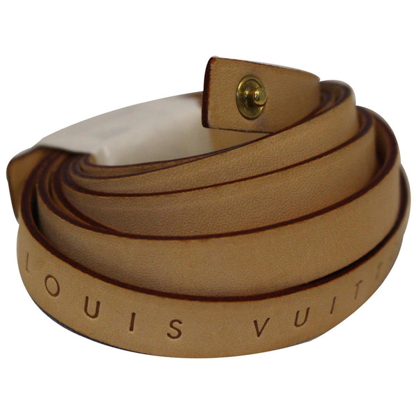 LOUIS VUITTON Leather Replacement Strap For Florentine Beige