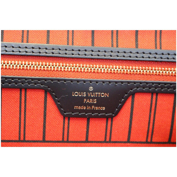 LOUIS VUITTON Neverfull MM My LV World Tour Shoulder Bag Brown/Black