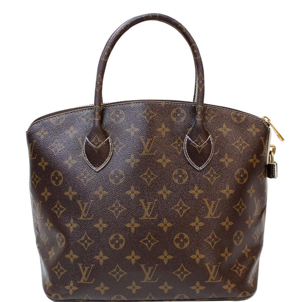 Close View LV Fetish Lockit Monogram Leather Tote Bag
