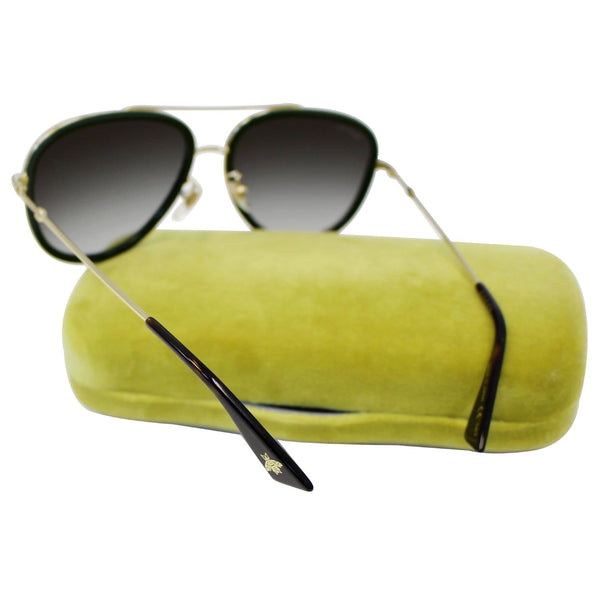 GUCCI Women's Green/Red Sunglasses GG0062S-US