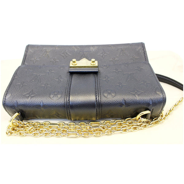 LOUIS VUITTON Saint Sulpice PM Empreinte Leather Crossbody Bag Noir-US