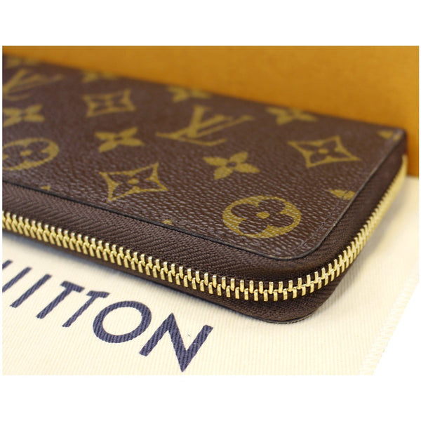 LOUIS VUITTON Clemence Monogram Canvas Wallet Brown-US