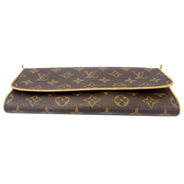 LOUIS VUITTON Pochette Twin GM Monogram Canvas Shoulder Bag Brown-US
