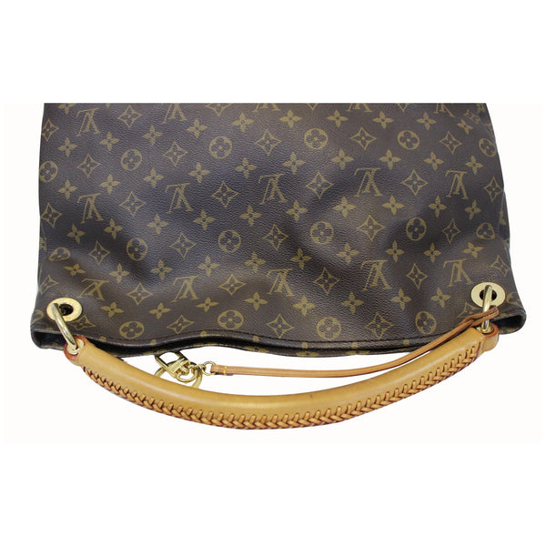LOUIS VUITTON Artsy MM Monogram Canvas Shoulder Bag Brown