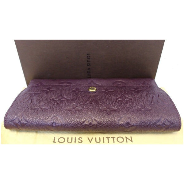Louis Vuitton Empreinte Leather Trifold Wallet Purple-US