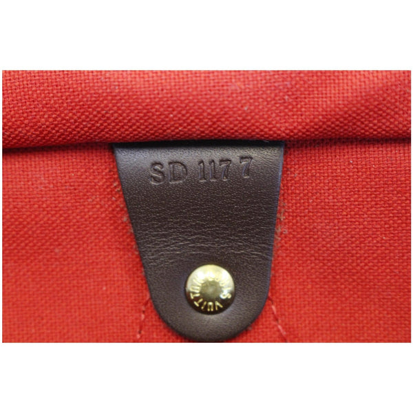 LOUIS VUITTON Speedy 30 Damier Ebene Satchel Bag Brown-US