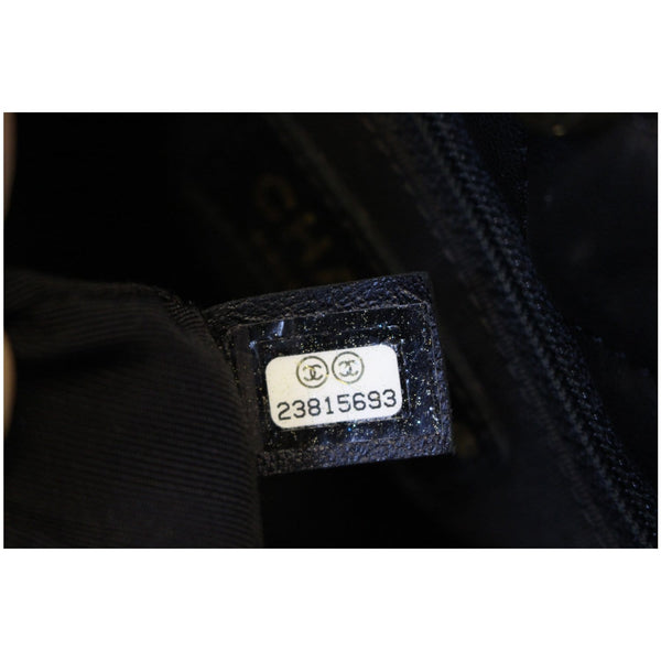 CHANEL Large Shopping Flap Shoulder Bag Black-US