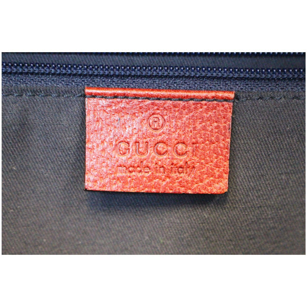 GUCCI GG Monogram Canvas Work Tote Bag Navy/Red