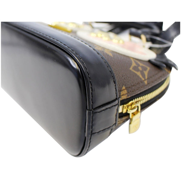 Louis Vuitton Alma Nano Owl Crossbody Shoulder Bag- Zip