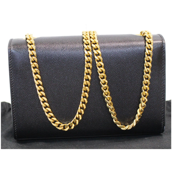 YVES SAINT LAURENT Kate Small Grain De Poudre Crossbody Bag Black