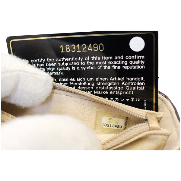 CHANEL Caviar Quilted O-Mini Phone Holder Clutch-US