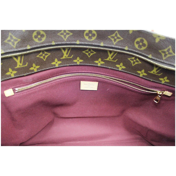 LOUIS VUITTON Raspail GM Monogram Canvas Shoulder Bag Brown