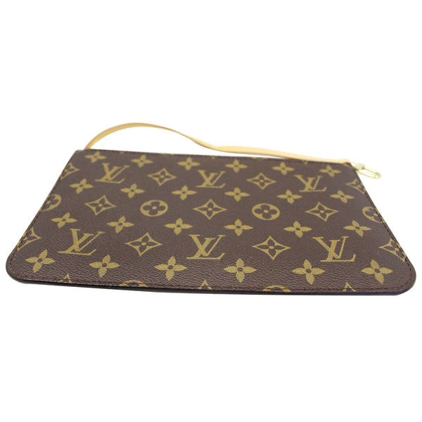LOUIS VUITTON Pochette Wristlet Pouch Monogram Canvas Neverfull-US