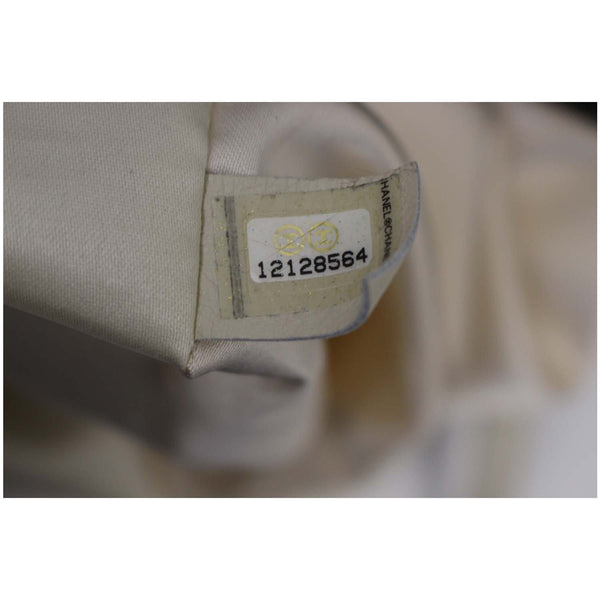 Chanel Tote Bag East West Large Lambskin Leather - chanel tag