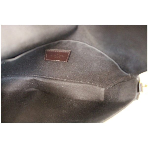 LOUIS VUITTON Felicie Pochette Vernis Crossbody Bag Amarante